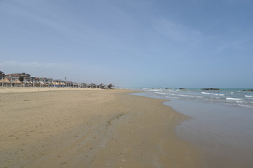 Pescara Seascape by Morning at Spring