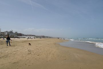 Pescara Seascape by Morning at Spring