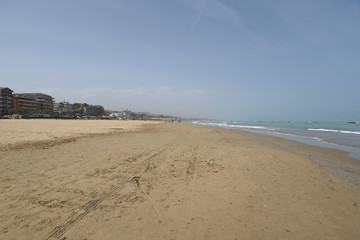 Pescara Seascape by Morning at Spring