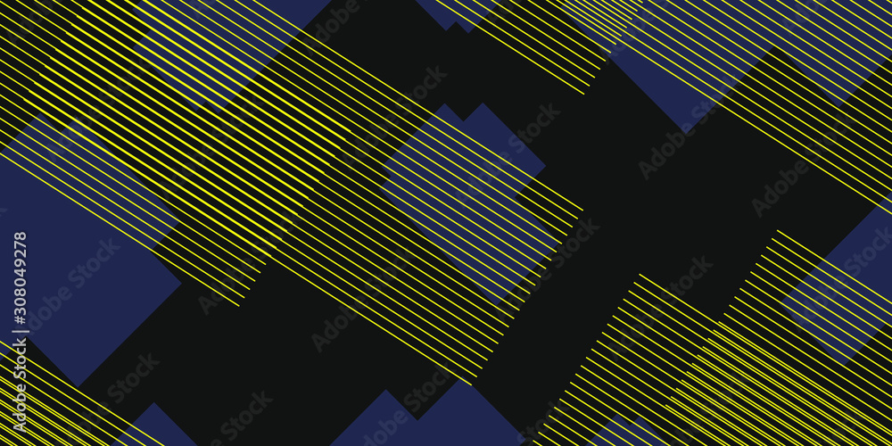 Poster modern abstract vector background with figures and lines.