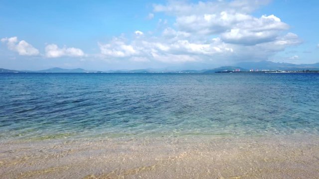 Beach in the Philippines Subic Bay