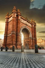 Fototapeten Arc de Triomphe Barcelona © Eric Castilla Perez