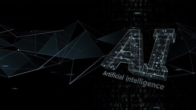 AI, artificial intelligence digital network technologies concepts Background.