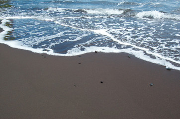 Hawaii - Waipi'o Black Sand Beach