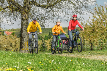 Radtour im Frühling am Bodensee