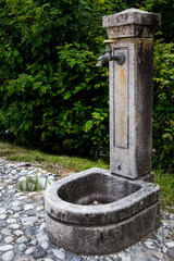 Faucet a source of potable water