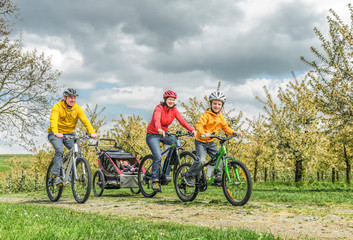 Radtour im Frühling am Bodensee