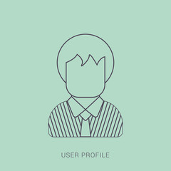 Business man icon symbol vector