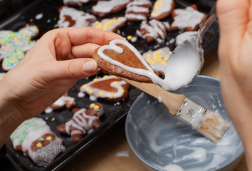Hande made traditional Christmas pastries.