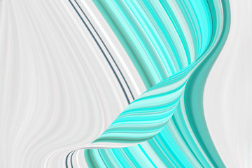 Aqua mint background in a modern trend shade, a beautiful textural eyelash with waves and patterns. Template for screensaver or packaging, abstract illustration in blue. 