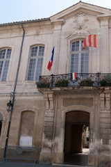 town hall Cavaillon city Vaucluse france