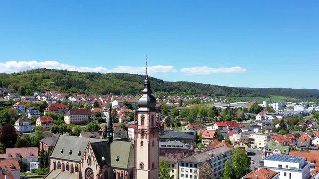 Tauberbischofsheim von oben       