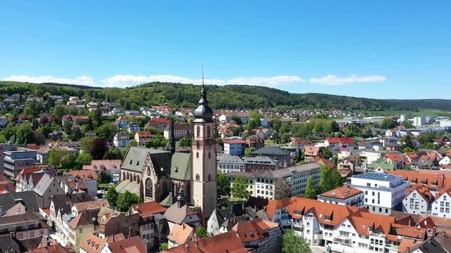Tauberbischofsheim von oben       
