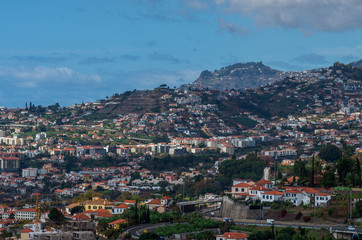 Fototapeta na wymiar Funchal on Madeira Island