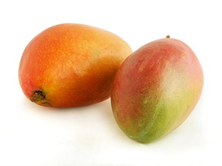 mangoes and oranges ,juice or smootie as wholesome food