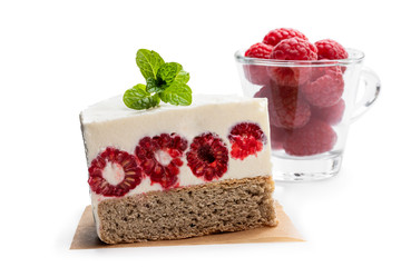 Diabetes approved no sugar cheese cake made from stevia and berry