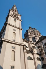 Fototapeta na wymiar Kirche Stift Haug, Würzburg
