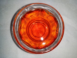 glass of wine on table