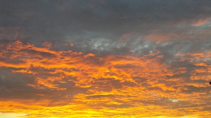 sunset clouds