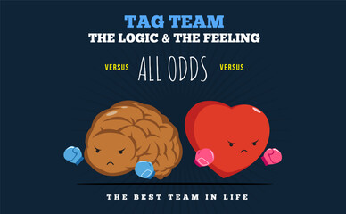 The Brain and Heart is against all odds.