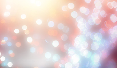 Blurred backdrop, blurred background, circle blur, bokeh blur from the light shining through as a...
