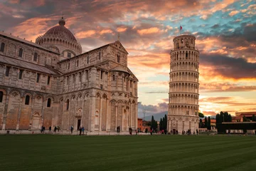 Keuken foto achterwand De scheve toren Leaning Tower of Pisa