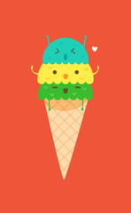 ice cream cone