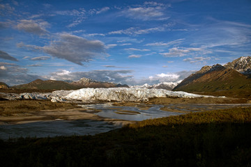 Glacier at Dusk