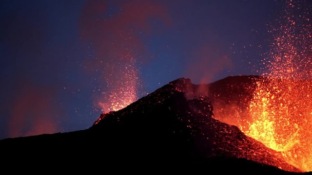 The 2010 eruptions of Eyjafjallaj&ouml;kull were volcanic events at Eyjafjallaj&ouml;kull in Iceland which, although relatively small for volcanic eruptions, caused enormous disruption to air travel.