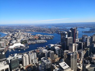 Naklejka premium Sydney vue d'en haut