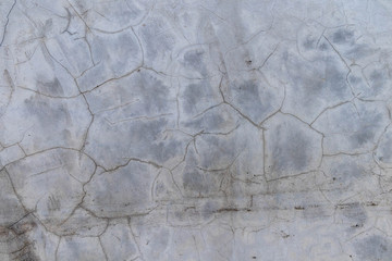 Cracks and Old concrete walls, concrete backgrounds with pitted surfaces