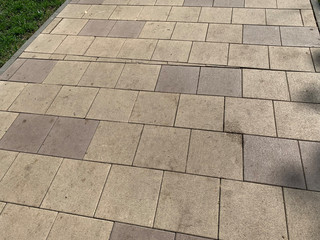 dirty road tile on a sunny day abstract background