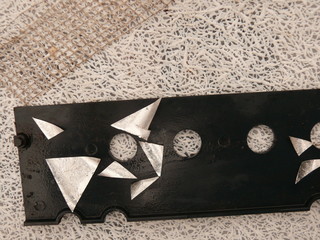 recycle symbol on the wall