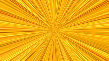 Orange abstract hypnotic striped sun burst background design - vector explosion graphic