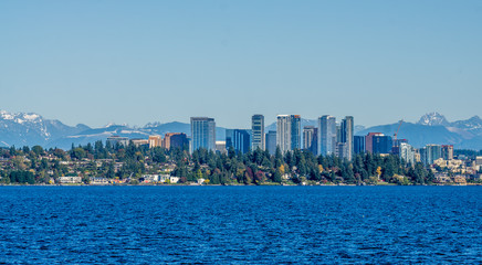 Obraz premium Bellevue Washington Skyline 2
