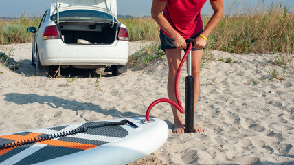 SUP Stand up paddle board pump