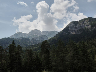 Zuriza Valley in the Aragonese Pyrenees. Huesca Spain