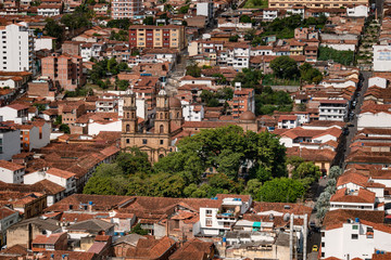 Obraz premium Sangil Santander, municipio cerca a la ciudad de Bucaramanga Colombia