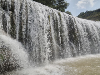El Salto de Bierge in the Natural Park of the Sierra and the Canyons of Guara. Province of Huesca Aragon. Spain