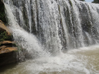 El Salto de Bierge in the Natural Park of the Sierra and the Canyons of Guara. Province of Huesca Aragon. Spain