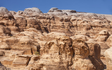 Fototapeta premium Mountains around Petra valley. Jordan, Petra