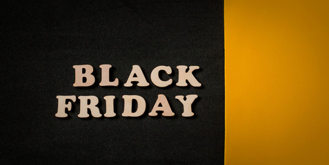 Fototapeta na wymiar Black Friday logo and sale icon