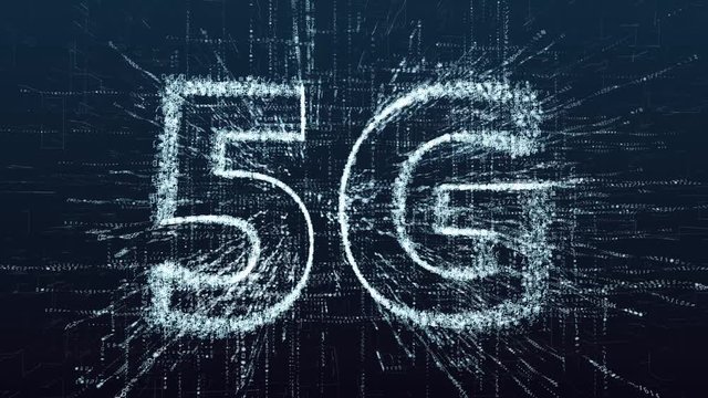 The new wireless network of the future. 5g high speed mobile connection. The concept of a global digital future. New high-speed encoding and data transfer.
