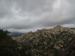 La Pedriza in the Sierra de Guadarrama National Park. Madrid's community. Spain