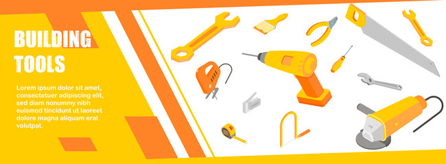 Professional Building Tools Banner
