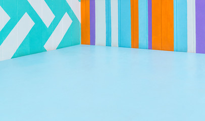 Obraz premium Color wooden structure