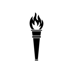 torch icon vector design symbol