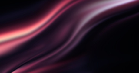 Abstract empty background with smooth lines, gradient, neon light. Studio background