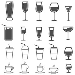 drink icon vector design symbol