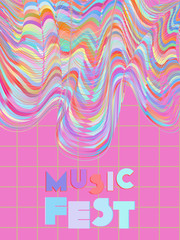 Music festival cover background.